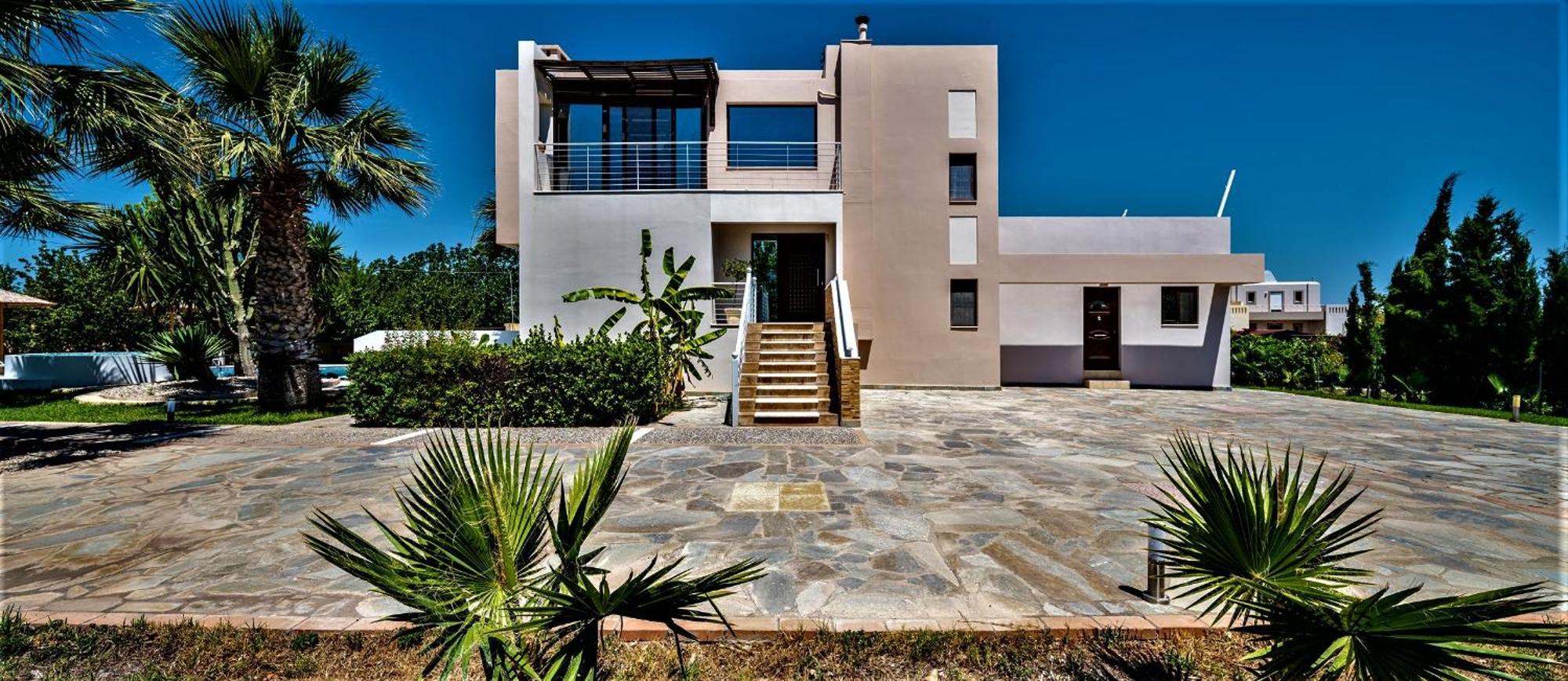 Tigaki Xenos Villa 2 With A Private Pool,Near The Sea מראה חיצוני תמונה