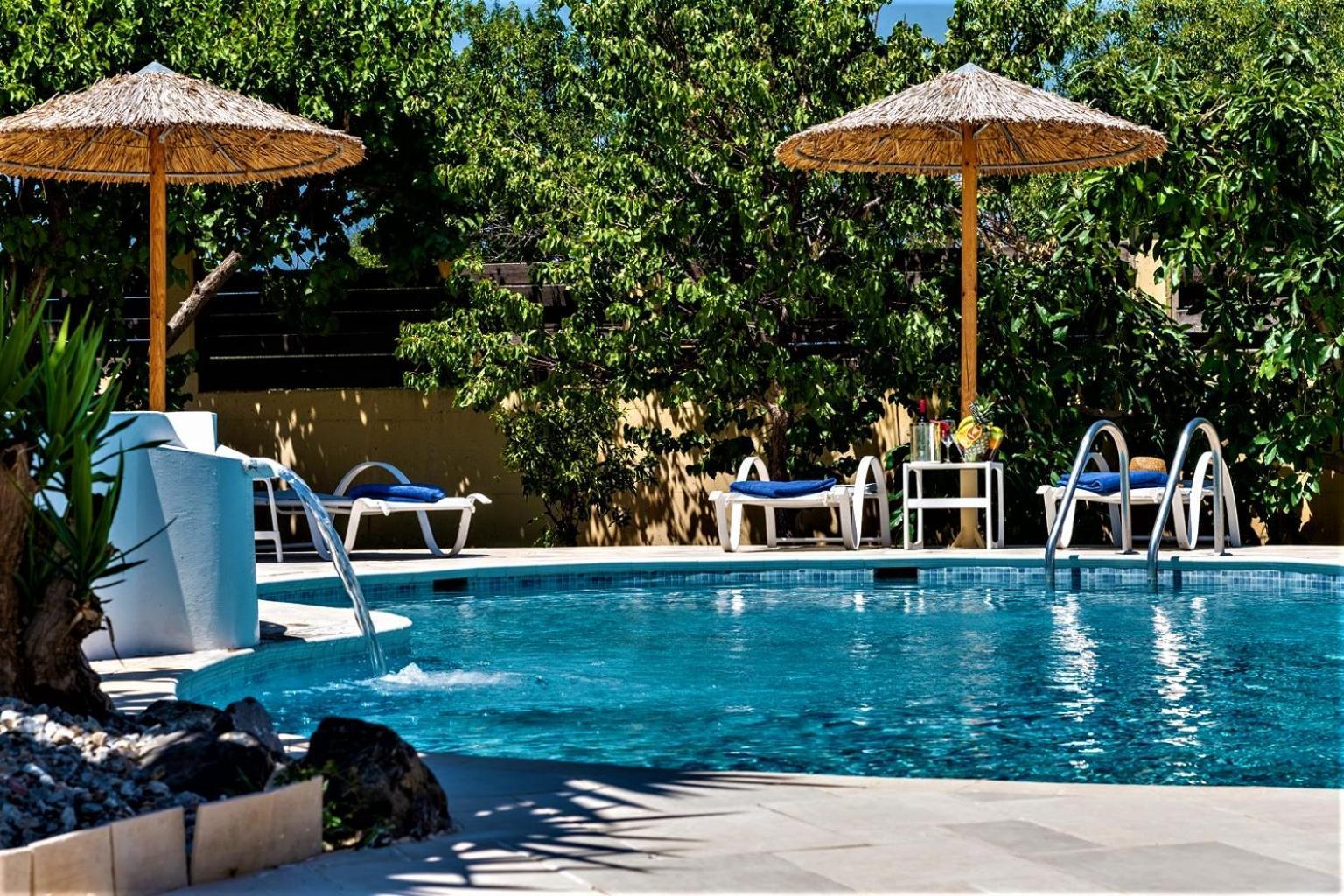 Tigaki Xenos Villa 2 With A Private Pool,Near The Sea מראה חיצוני תמונה