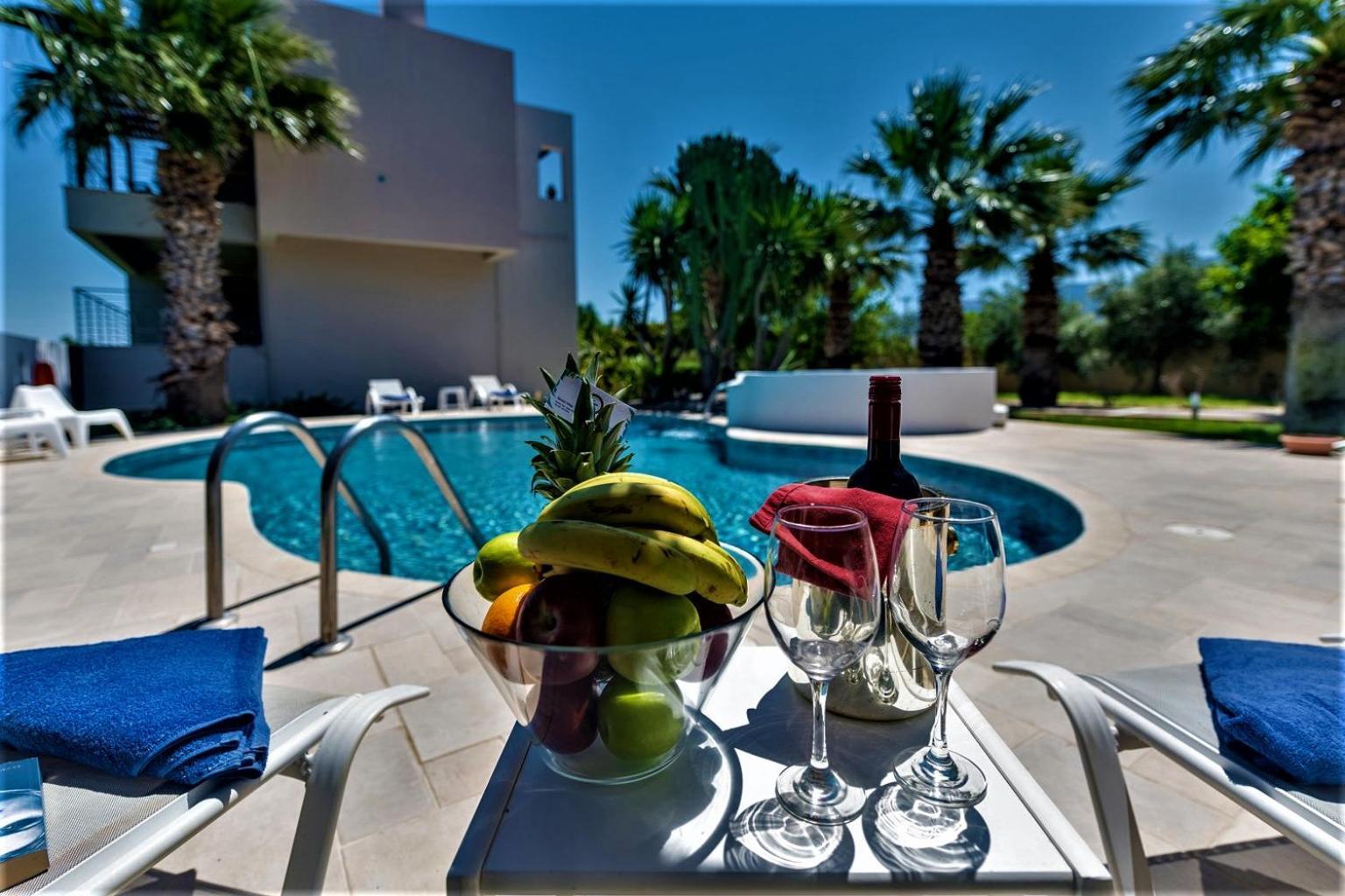 Tigaki Xenos Villa 2 With A Private Pool,Near The Sea מראה חיצוני תמונה