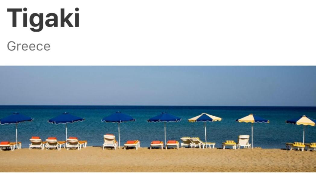 Tigaki Xenos Villa 2 With A Private Pool,Near The Sea מראה חיצוני תמונה